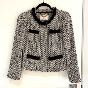 Milly Black and White Jacket